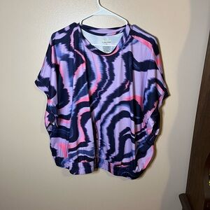 Stylish Women's Blouse in Pink and Purple